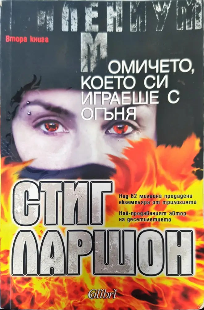 Момичето което си играеше с огъня - Книги