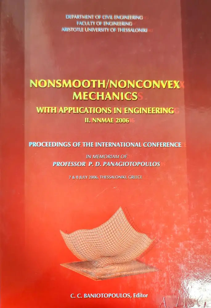 Nonsmooth/Nonconvex mechanic with applications in Engineering II - Книги