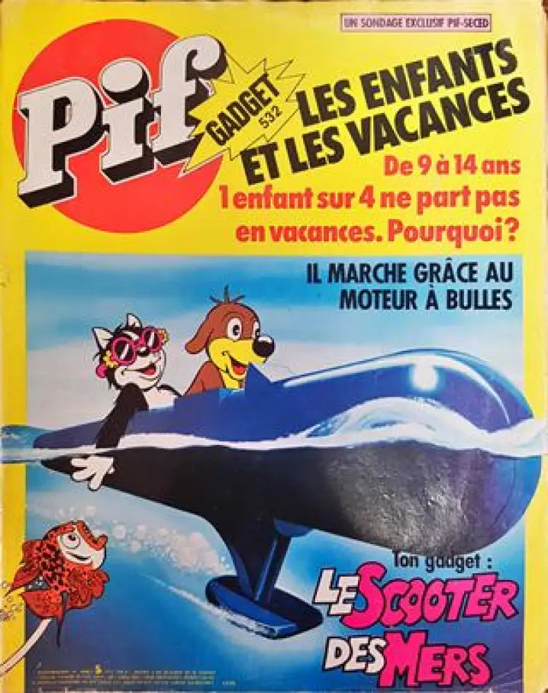 Pif Gadget № 532 / 1979 — Les Enfants et les Vacances (2008)