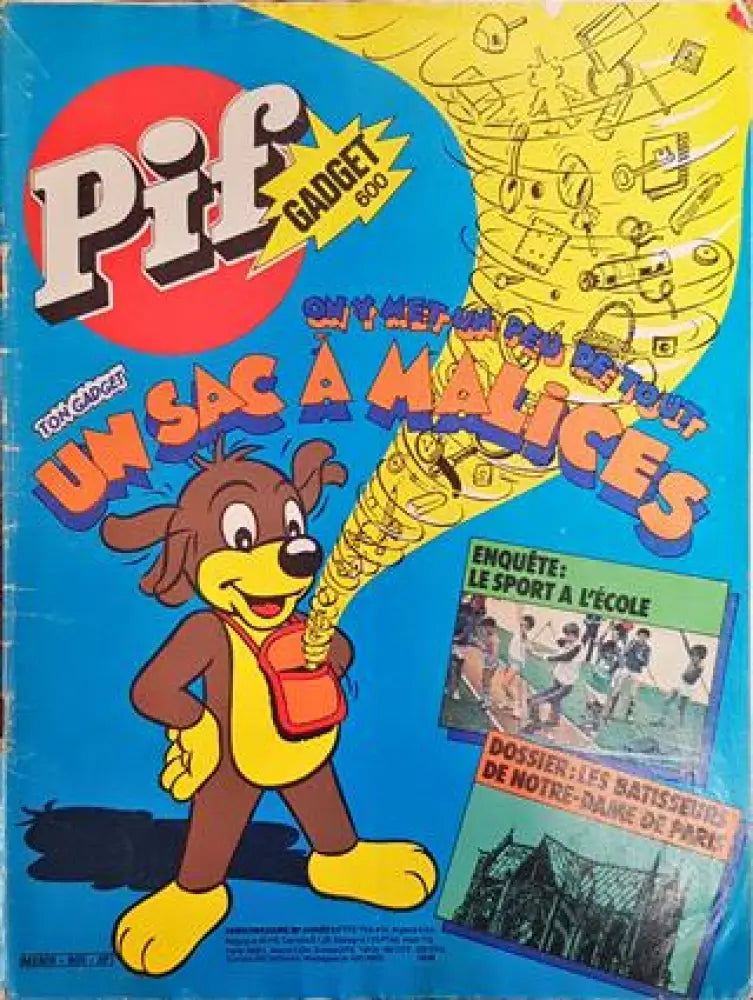 Pif Gadget № 600 / 1980 — Un Sac à Malices (2011)