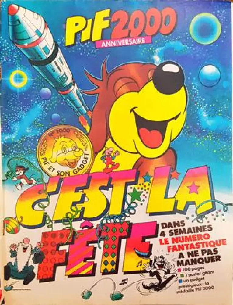 Pif Gadget № 762 – Pif 2000 Anniversaire – C'est la Fête! / 1983 (2027)