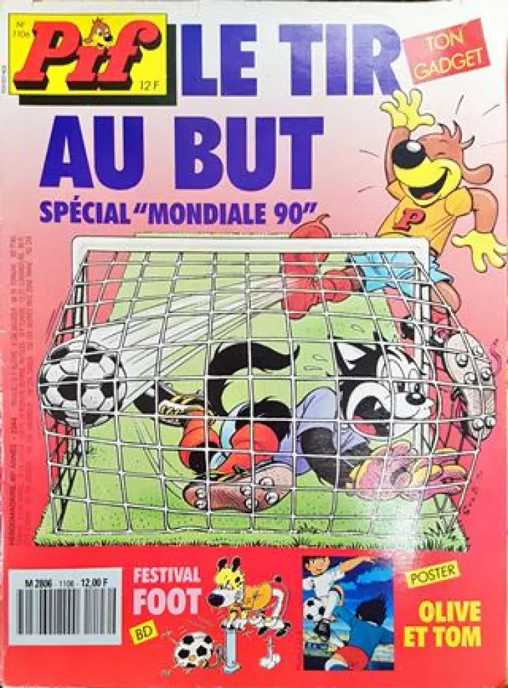 Pif № 1106 / 1990 — Le Tir au But (Spécial "Mondiale 90") (2006) (2006)