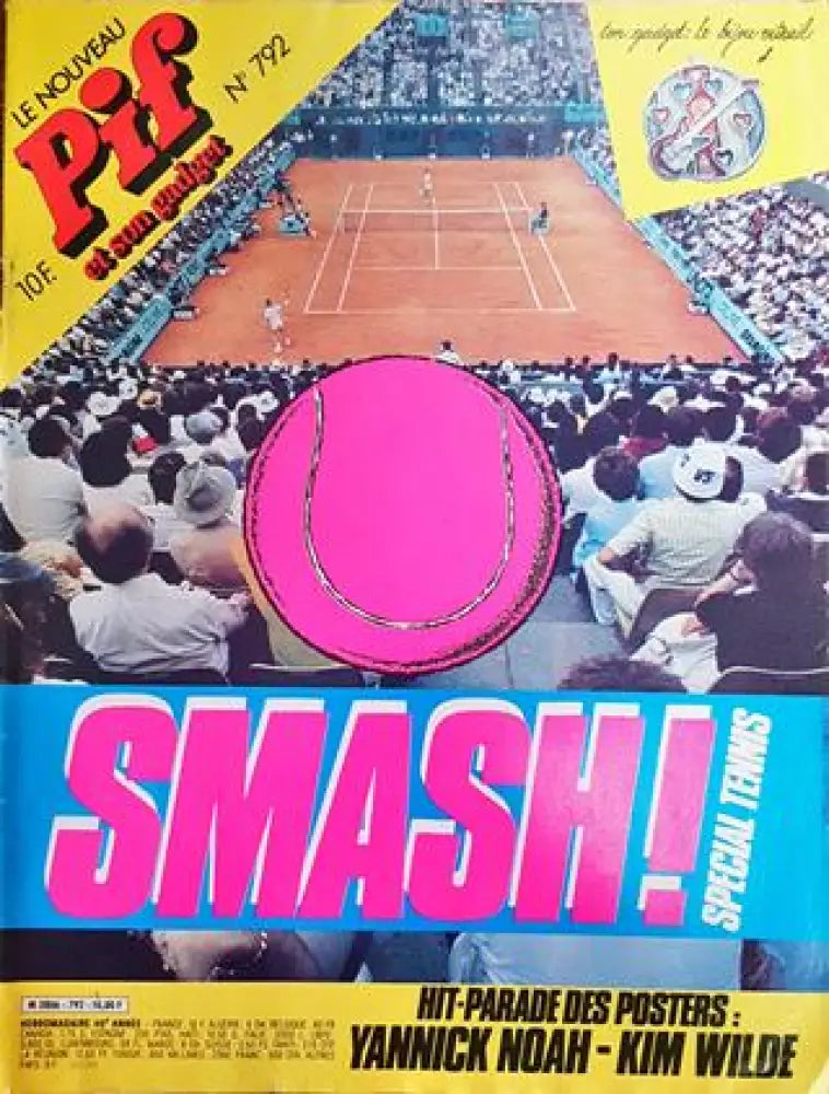 Pif № 792 / 1984 – Smash! Spécial Tennis (2021)