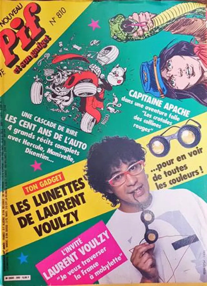Pif № 810 / 1984 – Les Lunettes de Laurent Voulzy (2022)