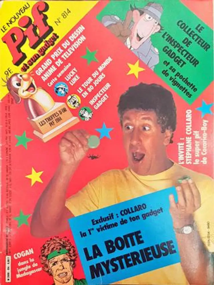 Pif № 814 / 1984 – Collaro: La Boîte Mystérieuse – Inspecteur Gadget (2034)