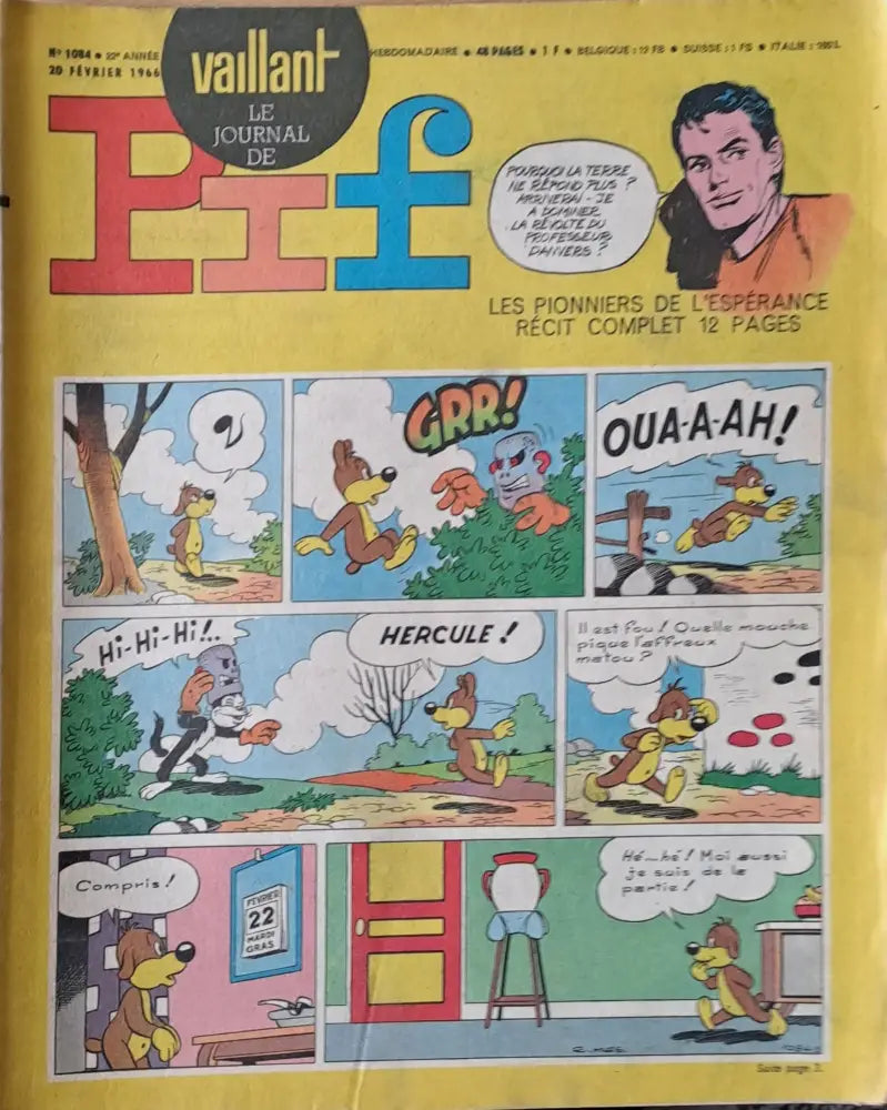 Pif - №1084 / 20 Fevrier 1966 - Книги