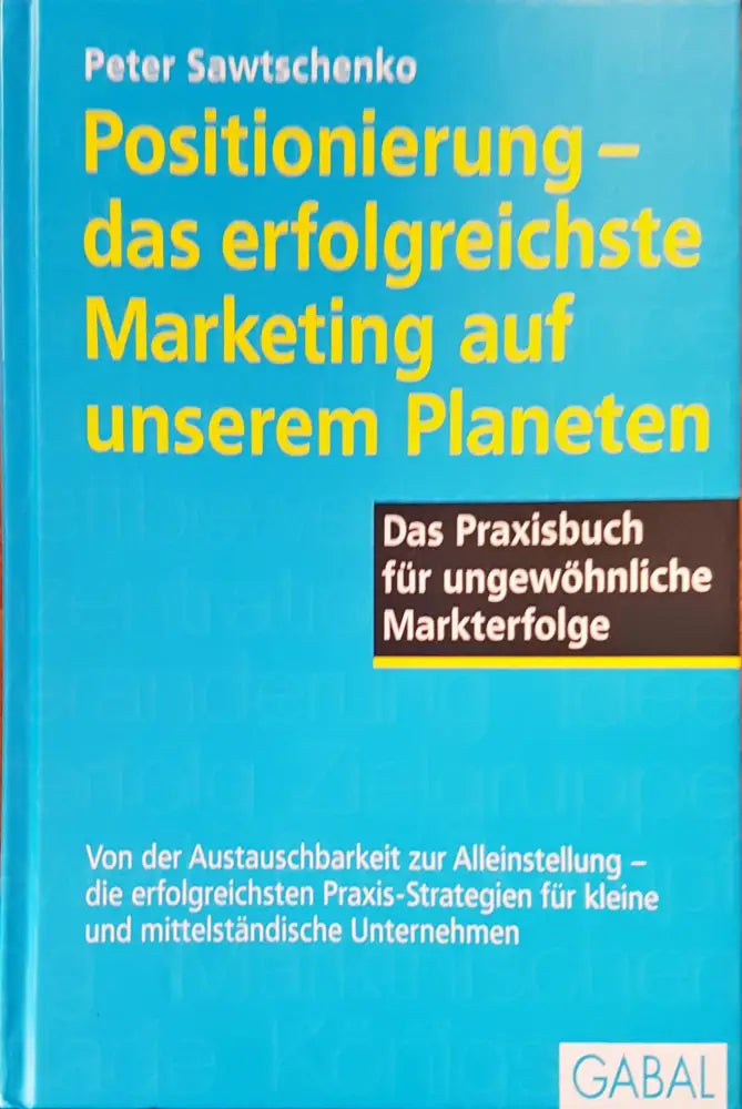 Positionnierung- das erfolgreicheste - Книги