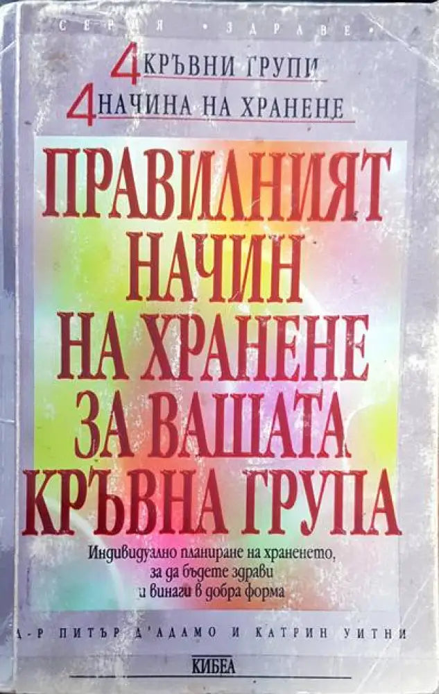Правилният начин на хранене за вашата кръвна група (916)