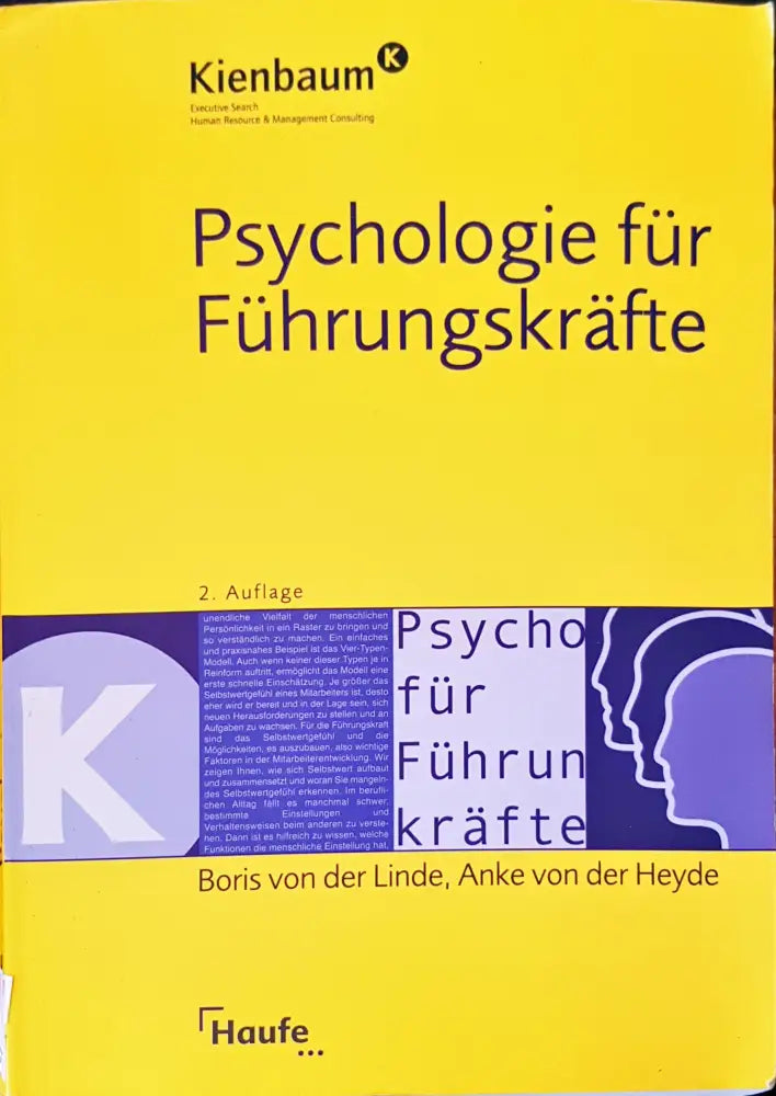 Psyhologie fur fuhrungskrafte - Книги