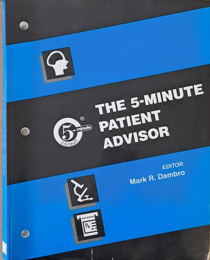 The 5-minute Patient Advisor - Книги