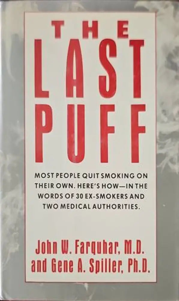 The last puff - Книги