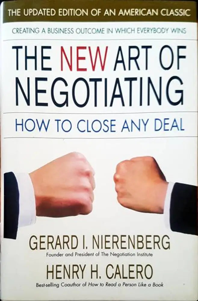 The new art of negotiating - Книги