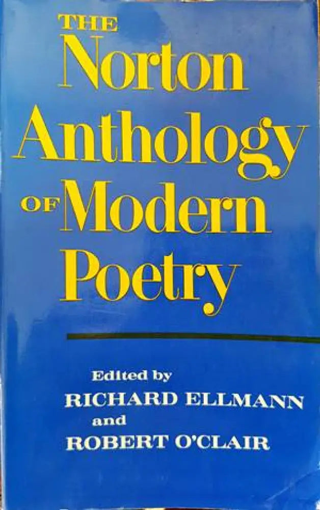 The Norton Antology of Modern Poetry - Книги