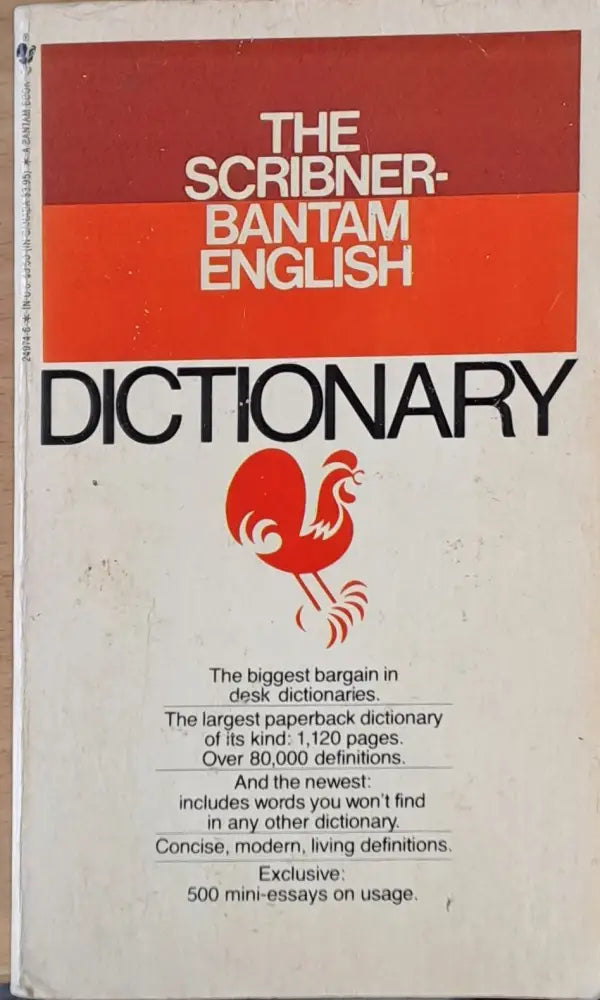 The Scribner-Bantam English Dictionary - Книги