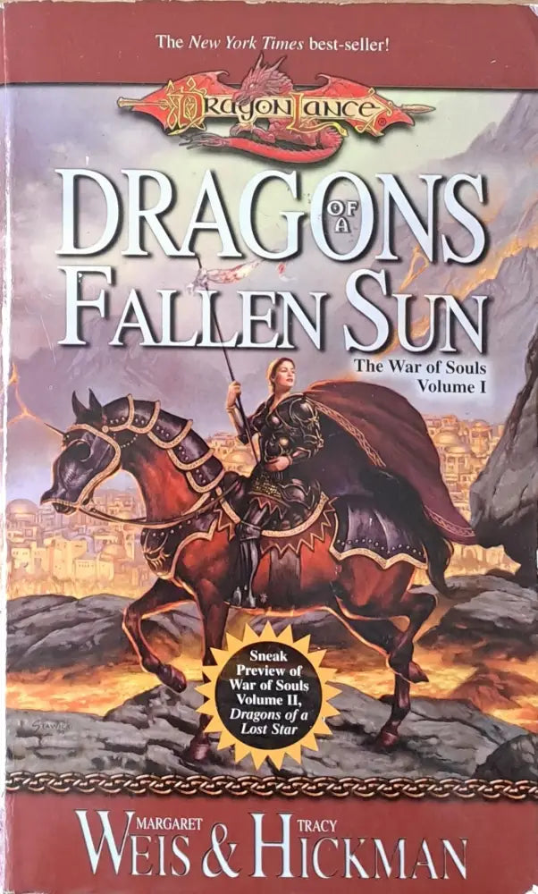 The War of Souls volume one: Dragons of a Fallen Sun - Книги