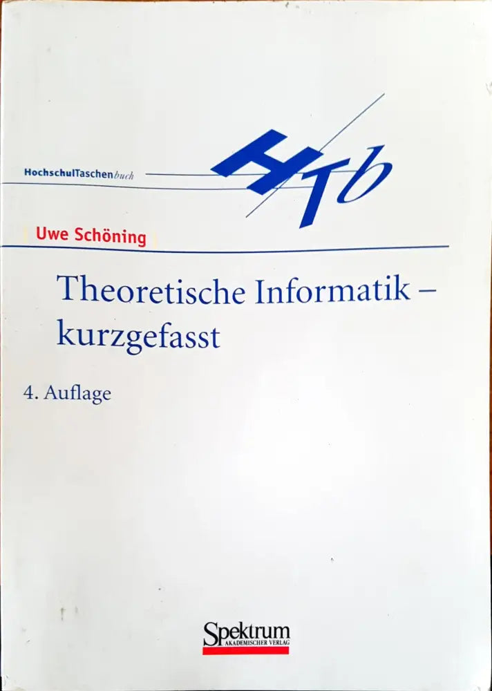 Theoretische informatik- kurzgefasst - Книги