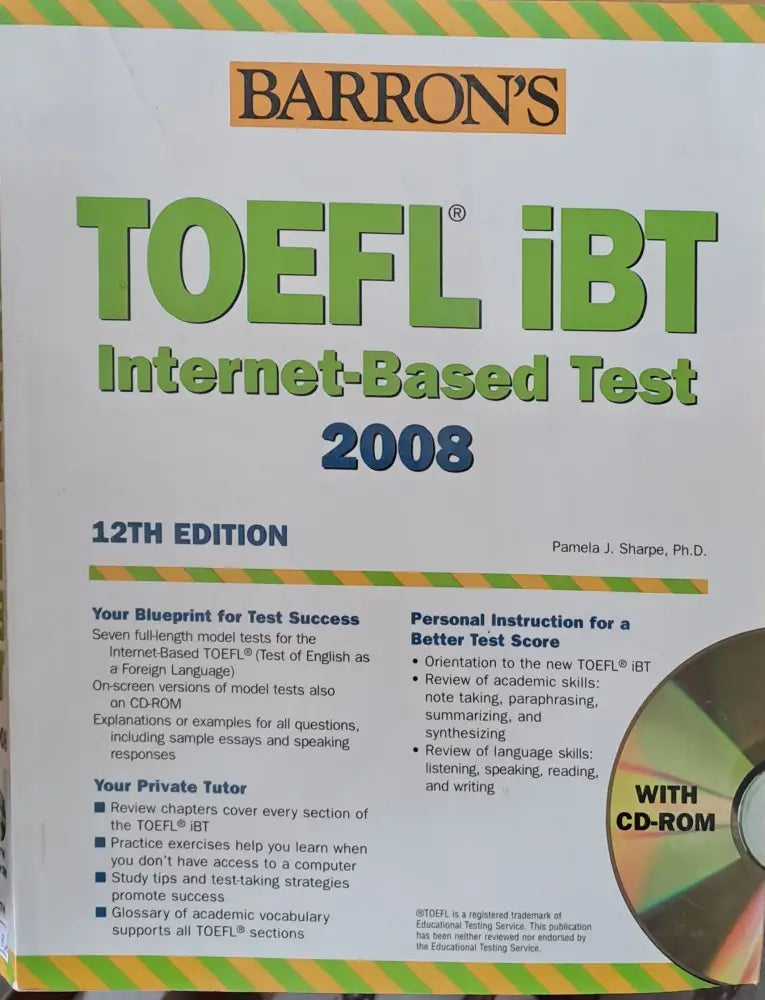 TOEFL IBT. Internet - Based Test 2008 - Книги