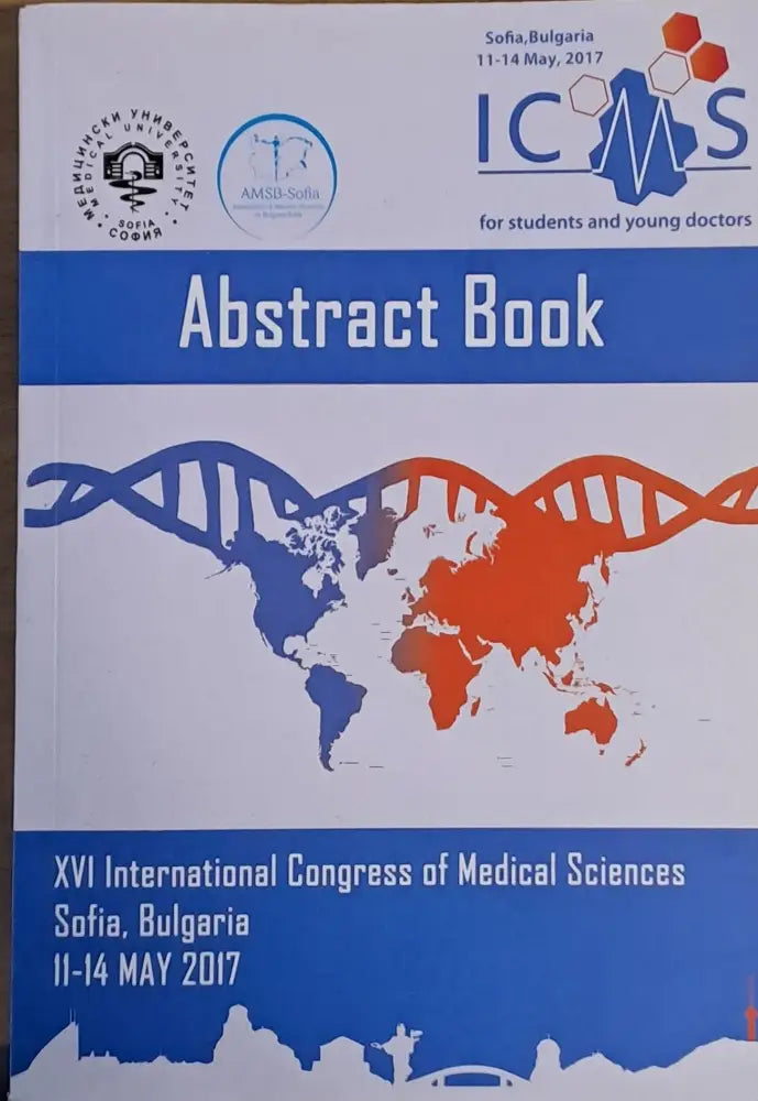 XVІ International Congress of Medical Sciences Sofia 11-14 May 2017 - Книги