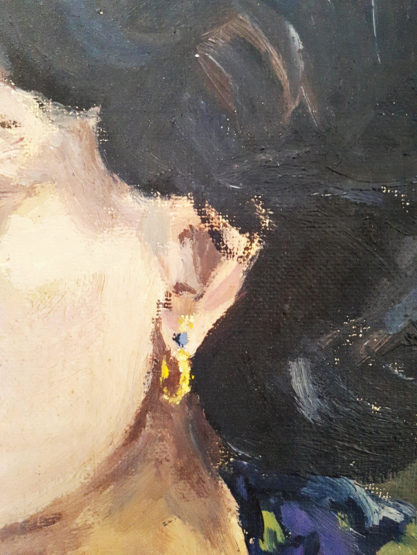 Портрет на жена- масло от неизвестен автор (1135)