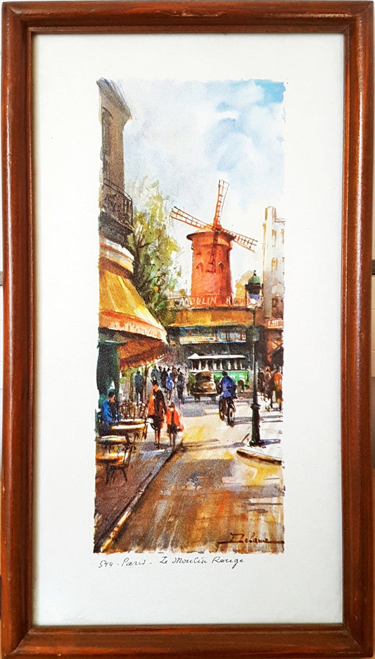 "Le Moulin Rouge"- принт (1236) (1236)