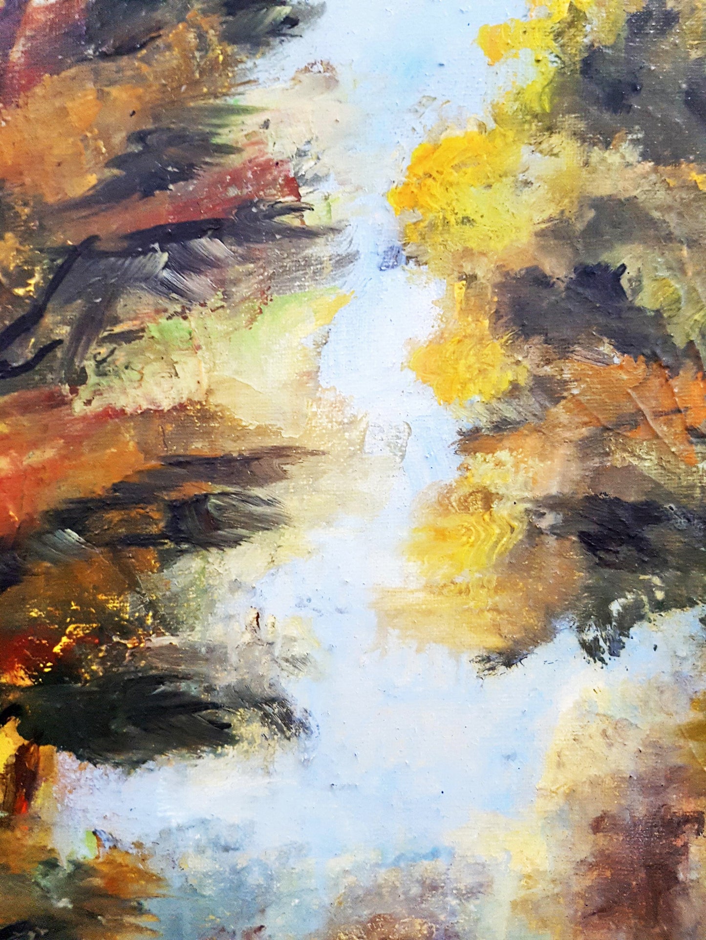 Есенен пейзаж с река (1294)