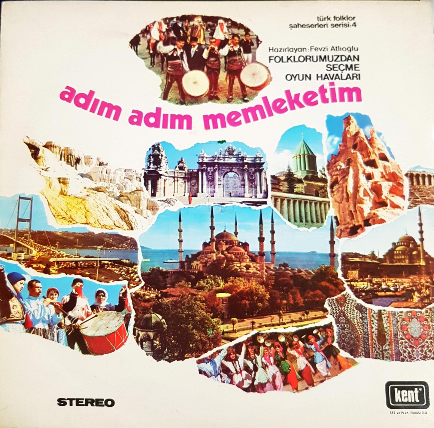 Adım Adım Memleketim – Folklorumuzdan Seçme Oyun Havaları (Türk Folklor Şaheserleri Serisi: 4) (1004)