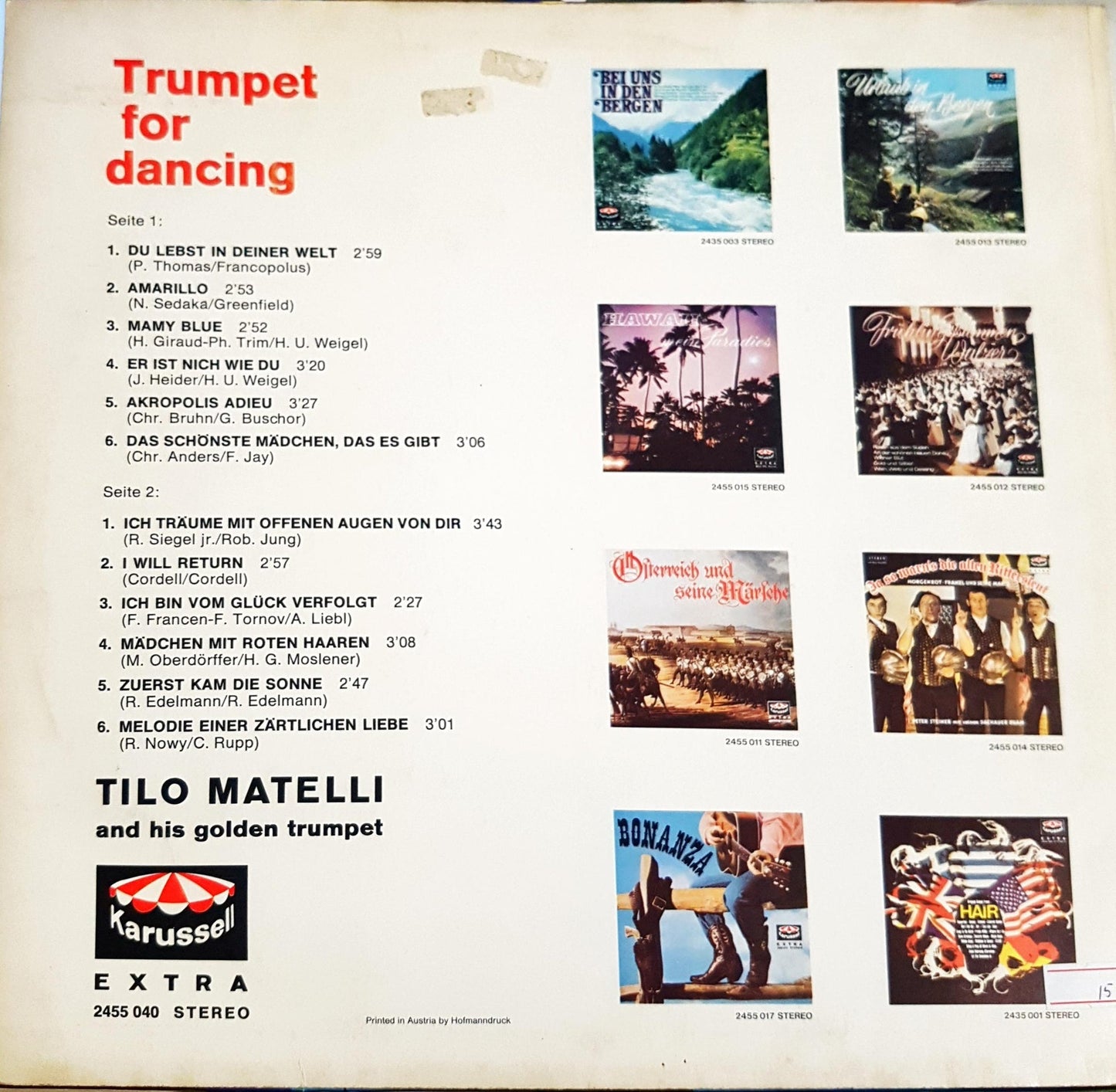 Trumpet for Dancing – Tilo Matelli and His Golden Trumpet (305)