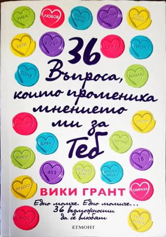 36 въпроса които промениха мнението ми за теб - Книги