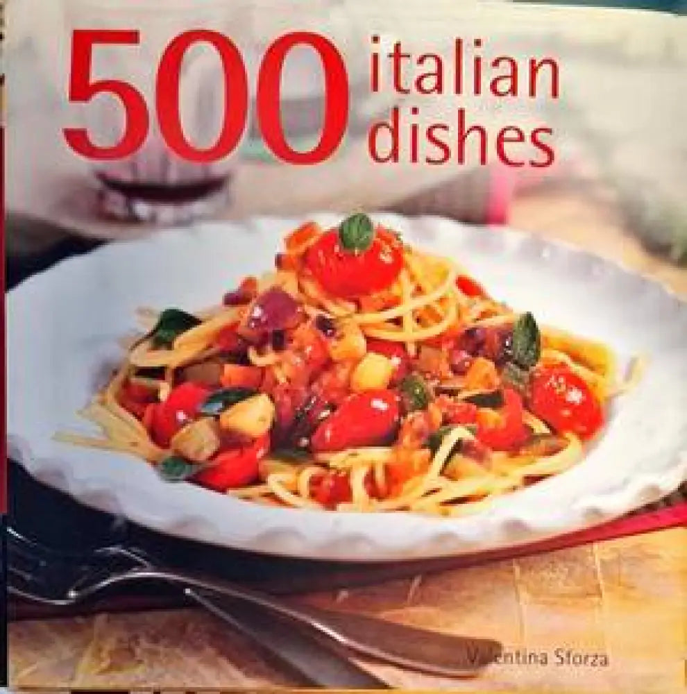 500 italian dishes - Книги