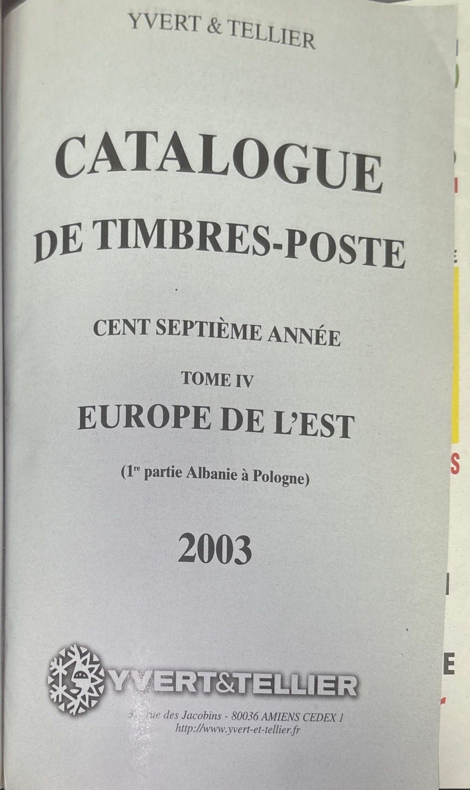 Timbres D'europe de L'est. Tome 4