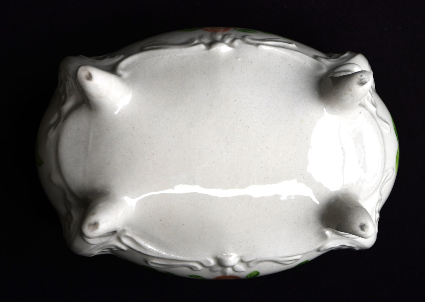 Българска кутия за бижута - фаянс