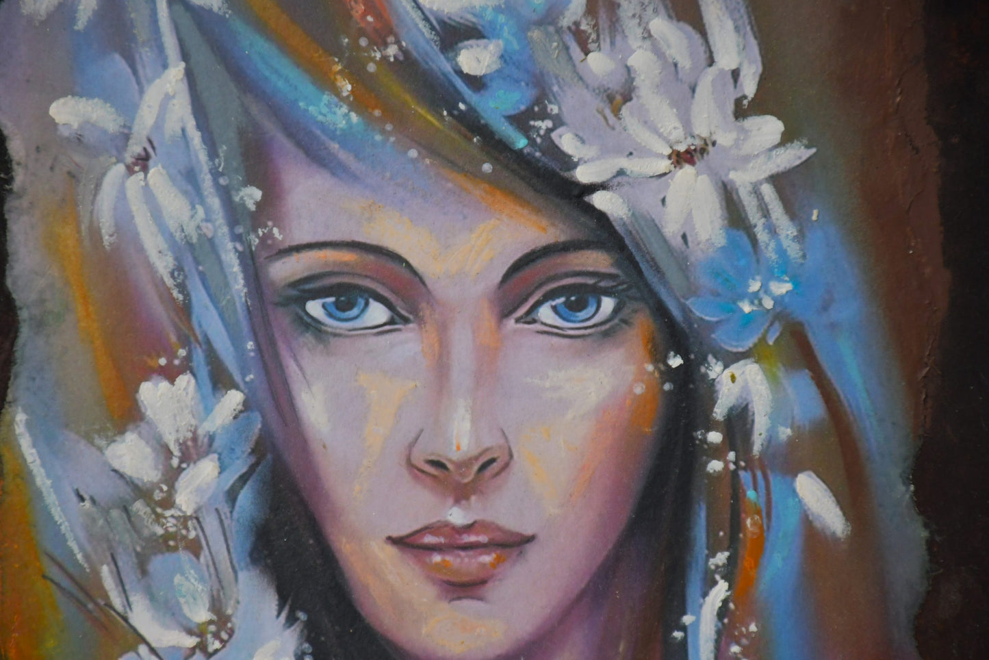 "Момиче с бели цветя", Миглена Кирилова