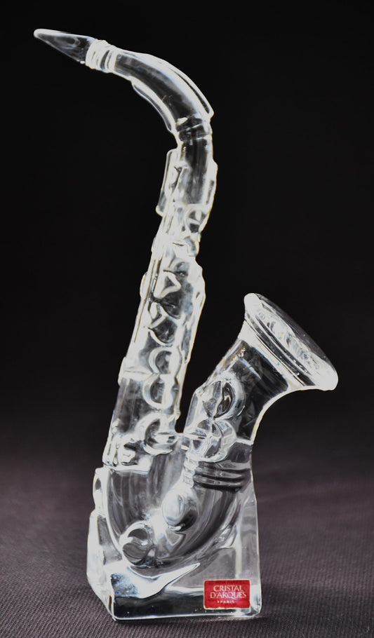 Саксофон - кристална скулптура