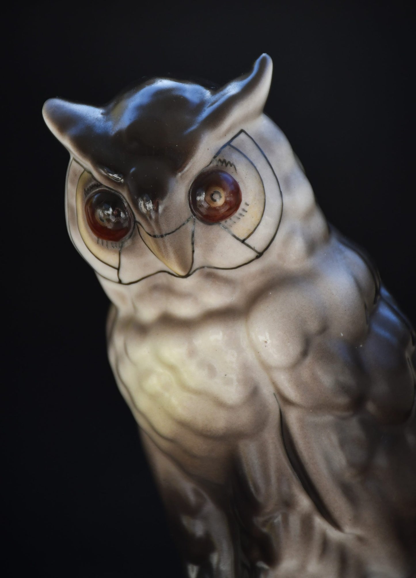 Порцеланова статуетка на сова