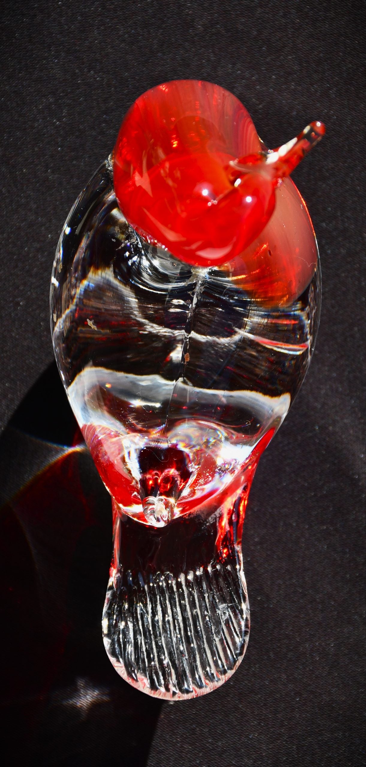 Гълъб - Винтидж скулптура, Murano арт-стъкло