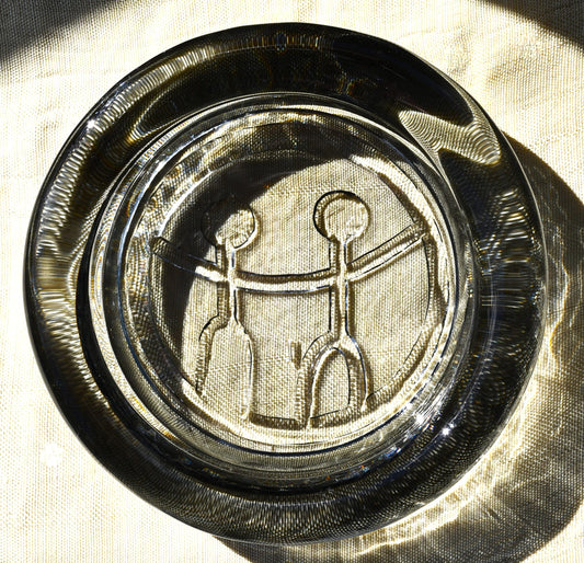 Купа/медалион от Erik Höglund (1932-98) за Kosta Boda