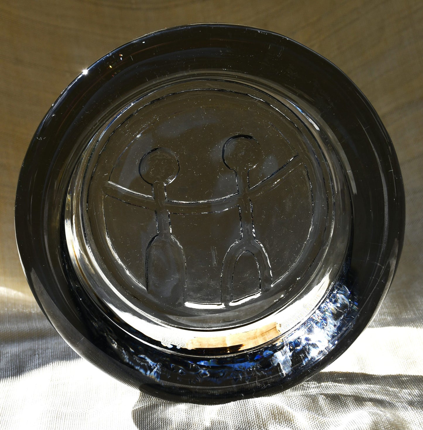 Купа/медалион от Erik Höglund (1932-98) за Kosta Boda