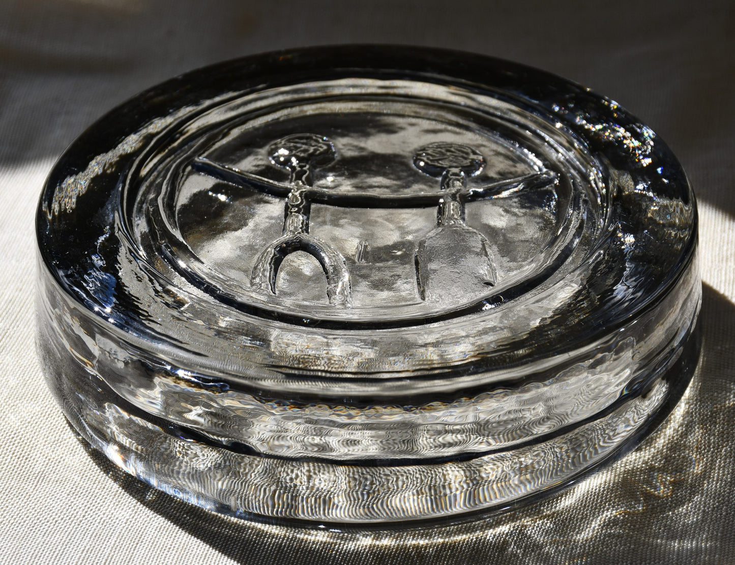 Купа/медалион от Erik Höglund (1932-98) за Kosta Boda