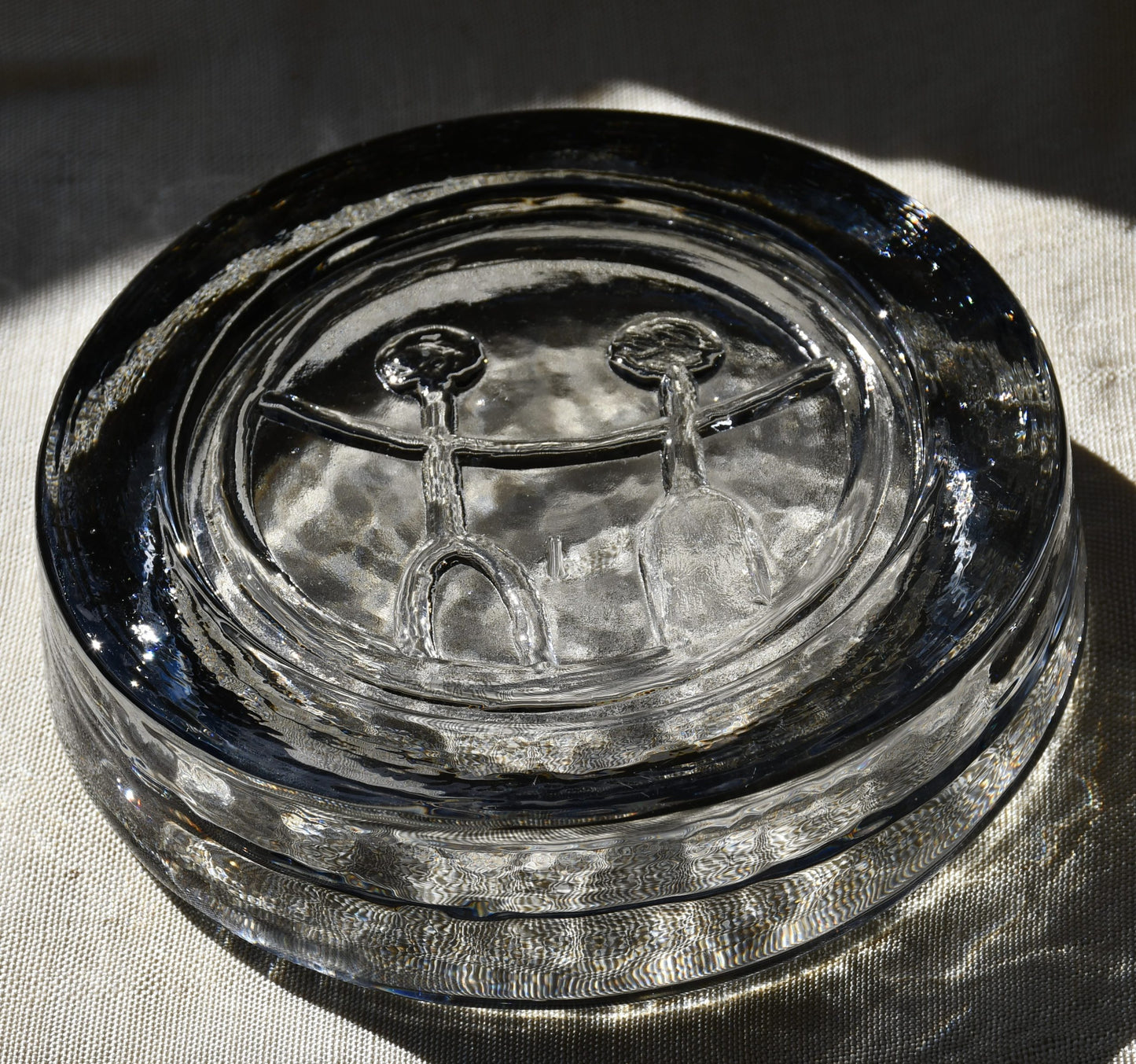 Купа/медалион от Erik Höglund (1932-98) за Kosta Boda