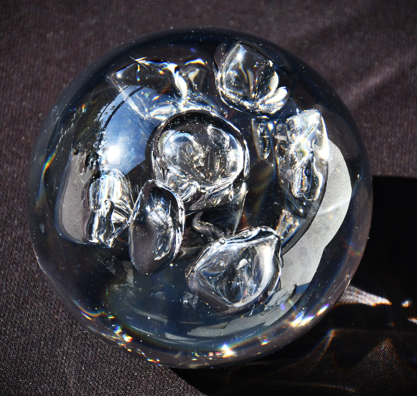 Винтидж art-glass преспапие