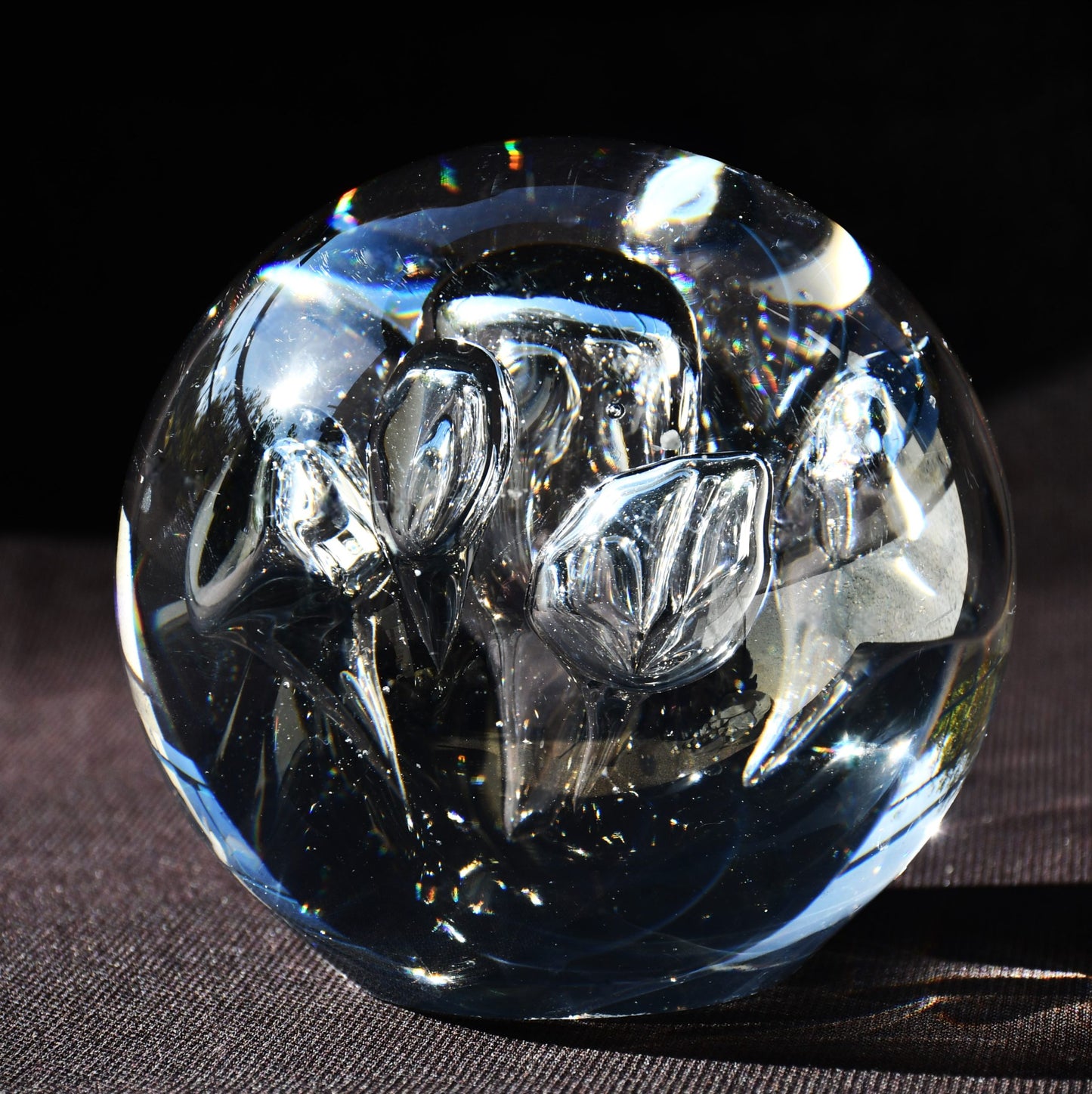 Винтидж art-glass преспапие