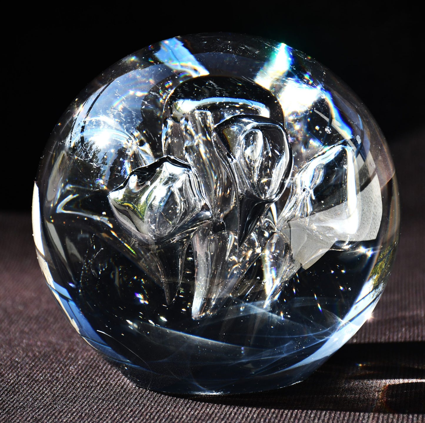 Винтидж art-glass преспапие