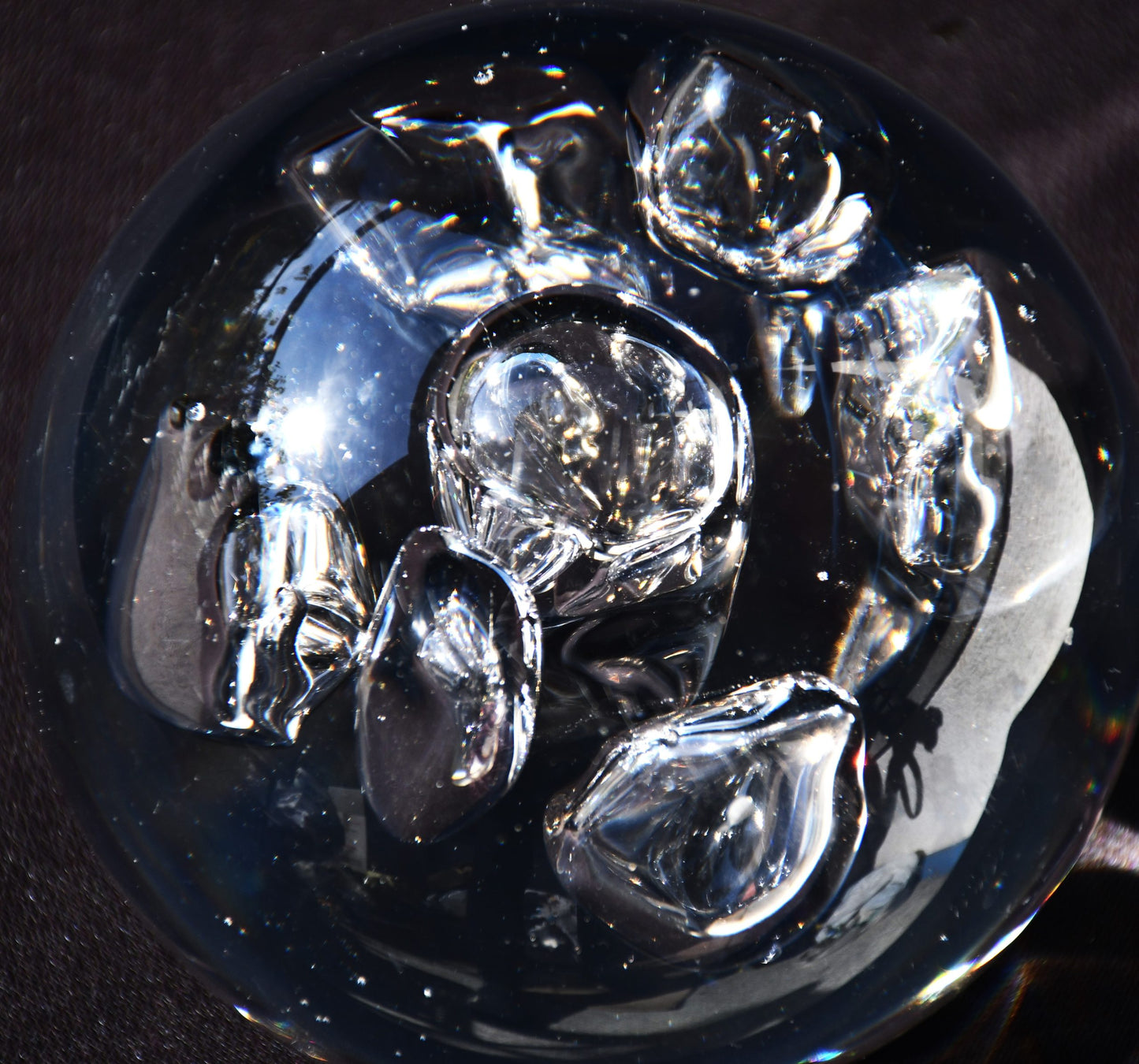 Винтидж art-glass преспапие