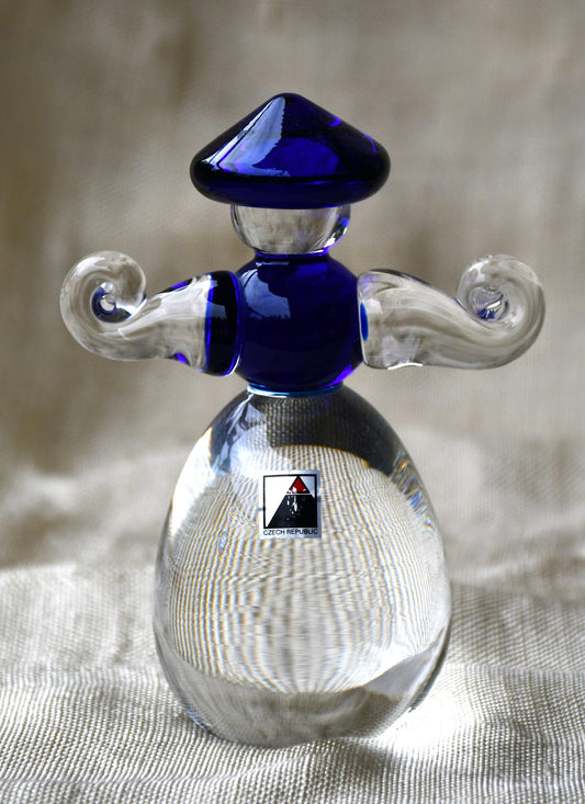 Художествено стъкло - фигурина. Уникат.