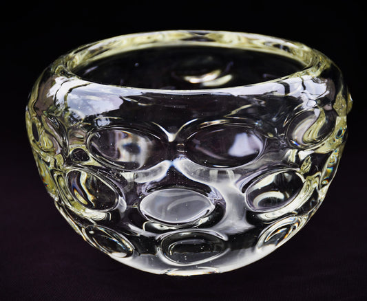 Скулптурална купа - художествено стъкло