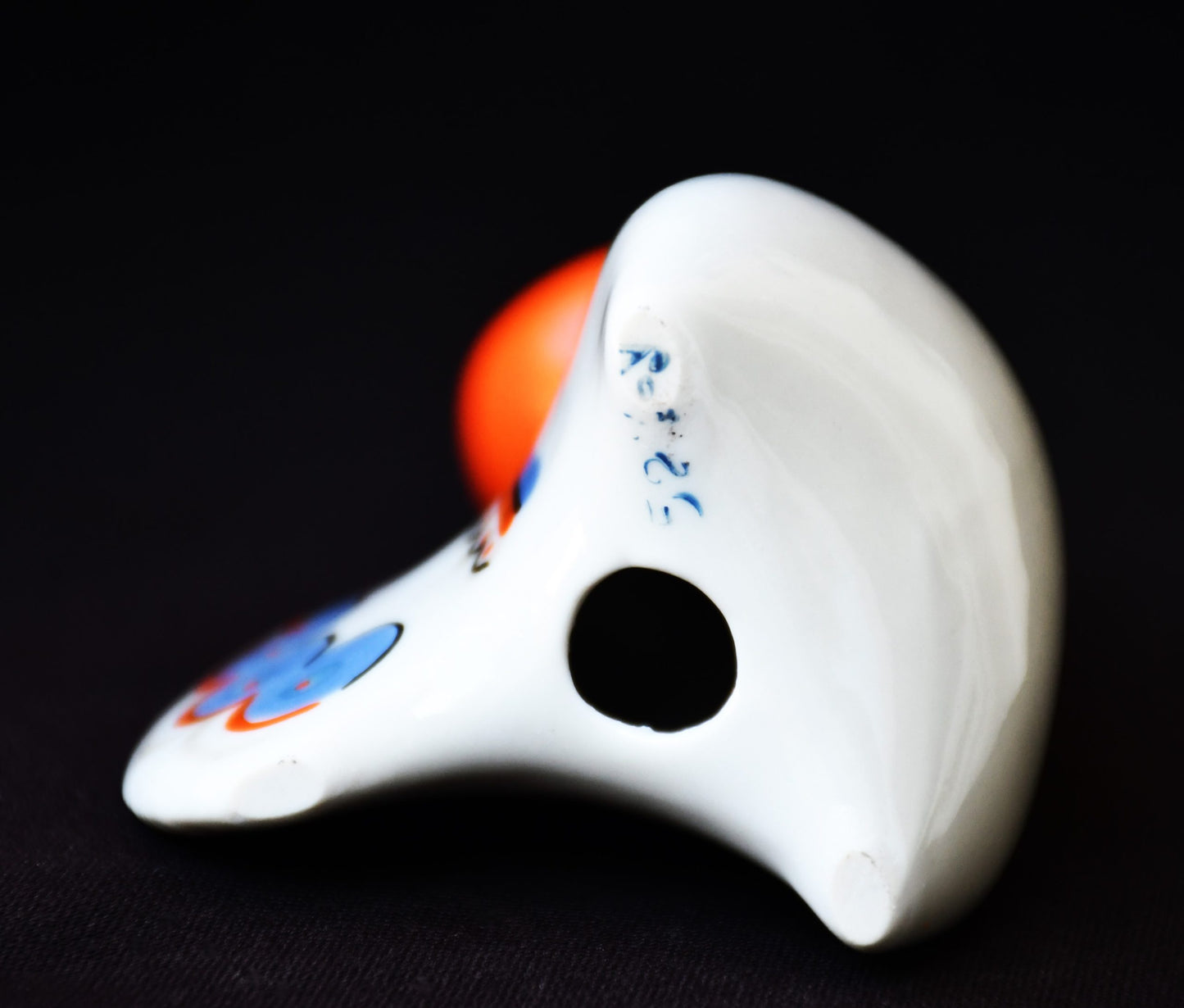 Петел - винтидж порцеланова солница от СССР