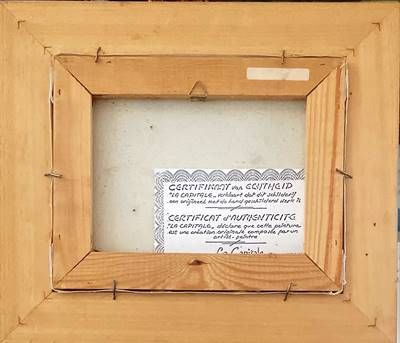 Картина молив, хартия в рамка