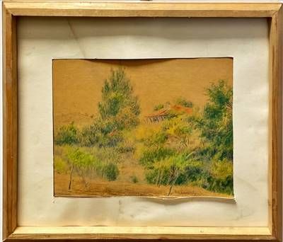 картина молив