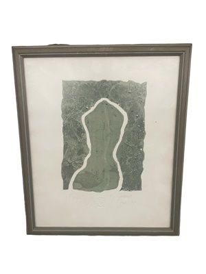 Картина офорт ,,Вода" Е/А IV/X в рамка