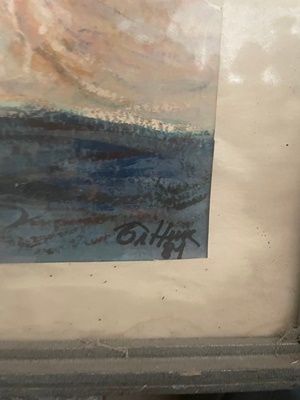 Картина пастел в рамка